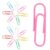 Hemobllo 400pcs Mm Colored Paper Clips Coated with Plastic and Steel Wire for Secure Clamping and Gentle Paper Protection, Non-Skid Design for Planner and School Use