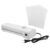 Hemobllo Portable A4 Laminator Machine for Documents and Photos with Hot and Cold Lamination, Lightweight Plastic Design, Quiet Operation, Fast Preheat Time, for Office and Crafts Use