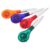 Hemoton 4pcs Retractable Tape Measure Ballpoint Pens with Smooth Writing, Plastic Material, Unique and Innovative Design for School, Office, and Drawing Tasks