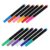 Hemoton LED Writing Board PC Erasable Fine Tip Pen Fluorescent Marker 12pcs