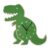 HENGBL Learning Clock for, Cartoon Dinosaur Wall Clock Silents Movement Wooden Wall Clocks Living Rooms Hangings Clocks on for Bedroom Living Rooms