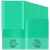 Henoyso 100 Pcs School to Home Folder with Pocket Plastic Heavy Duty Clipboard Folder with Clear Front Pocket Homework Take Home Folders for School Students Parent Teacher Communication (Green)