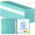 Henoyso 24 Pcs 1.5 Inch 3 Ring Binders, Letter Size,Teal