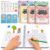 Henoyso 6 Pack Primary Composition Notebooks, 100 Pages Spiral Writing Journals for Kids K-2, Drawing & Handwriting Practice Workbook for Kindergarten, Preschool & 1st–2nd Students (Rainbow Color)