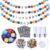 Heopeis DIY Kit Christmas Giant Friendship Bracelet Garland Banner