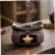 Herb Burner, Ceramic Aromatherapy Burner, Handcrafted Tealight Wax Warmer for Home, Office, Tealight Wax Warmer, Indoor Use