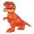 Heroes of Goo Jit Zu Jurassic World, Large SupaGoo T. Rex 7.5″ Stretchy, Squishy Dinosaur Figure with Chomp Attack