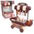 Hershey Sweet Station Cart Set, Shopping Cart for Kids and Snack Cart, Play Set for Toddlers 1-3 with Toy Food and Candy Cart Accessories, Kitchen for Toddlers 1-3 Accessory, 1 Year Old Girl Gift.