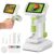 HEWEIMEI 1600X Microscope for Kids, 1080P 4.0″ Digital Screen Kids Microscopes with Slides Kit, Educational Science Toys for Christmas Birthday Gifts for 3-14 Year Old Children Students