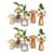 Hewory Glass Mushroom Propagation Stations: Set of 10 Unique Propagation Jars Glass Planter for Indoor Plants Home Decor – Brown Mushroom Vase Christmas Birthday Gifts for Plant Lovers Women Girls