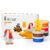 HEY CLAY Colorful Modeling Air Dry Clay for Kids 6 cans with Fun Interactive Instructions App – Kids Activities Age 3+ (Farm Birds: Chick, Turkey, Rooster)