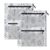 Hezely Lighthouse Tool 3 Ring Binder Pencil Pouch Clear Window Zipper Case