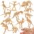 HFKPJRT 30 Pcs Large Dinosaur Bones for Sandbox, Dinosaur Fossil Skeleton