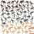 HFKPJRT 70 PCS Assorted Dinosaur Fossils for Sandbox, Mini Dino Bones