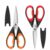 HFLYJPYW Kitchen Scissors All Purpose Heavy Duty, Kitchen Utensils Set, Stainless Steel Cooking Utensils Gadgets Meat Poultry Food Shears Dishwasher Safe Utility Tools Home (orange-red)
