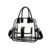 Hfolob Clear Bag For Stadium Events,Transparent Pvc Clear Tote Lunch Bag With Non-Detachable Reinforced Straps For Work Beach Black,One Size