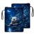 HGGJFLYX Book Sleeve with Zipper Handle,Crescent Bamboo Panda