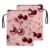 HGGJFLYX Book Sleeve with Zipper Handle,Disco Cherry Bows