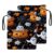 HGGJFLYX Book Sleeve with Zipper Handle,Halloween Pumpkin Collage