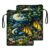 HGGJFLYX Book Sleeve with Zipper Handle,Moonlit Garden Dragon
