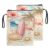 HGGJFLYX Book Sleeve with Zipper Handle,Pink Surfboard Beach