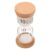 HIAKDOFT Minute Sand Timer Hourglass with Wooden Frame and Glass Body, Multipurpose Utility Time Management Tool for Kitchen Cooking, Classroom, and Board Games