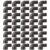 Hicarer 40 Pieces 90 Degree Street Elbow, 1/2″ Npt Male x Npt Female Threaded Pipe Fitting, Malleable Cast Iron for Steampunk Vintage Shelf Bracket DIY Plumbing Fixture Decor Furniture Industrial