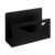 Hicarer Metal Mail Holder Organizer 5.91 x 3.94 x 1.97 Inch Modern Black Letter Organizer with Cutout for Office Desktop Countertop Envelope and Document Storage Rack