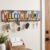 Hicarer Vintage Welcome Home Metal Key Hanger with 8 Hooks Key Holder Wall Mounted 12″ x 5.3″ Decorative Keyholders for Home Wall Entryway Hallway Housewarming Gift