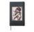 Hidden Darkness – Girl with Demon Skull Hardcover Journal, Black