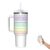 Hidden Message Tumblers 40oz Stainless Steel Insulated Tumblers with Lids and Straws, Travel Coffee Mug Drinking Cup for Hot & Cold, Large Metal Sports Water Bottle for Travel Home Camping，White