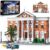 HiDectee Future Clock House Building Blocks with Retro Sports Car, 1888PCS 2-in-1 City Architecture Building Set Display & 5-Room Interior Diorama – Creative Home & Office Desk Decor Gift