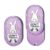 HIDEDC Desperate Rabbit Fidget Slider | Aluminum Alloy Version | Lightweight & Portable | EDC Metal Fidget Toys Adults ADHD Tools Executive Desk Toy for Keep Focus & Anxiety Relief (Purple)