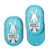 HIDEDC Desperate Rabbit Fidget Slider | Aluminum Alloy Version | Lightweight & Portable | EDC Metal Fidget Toys Adults ADHD Tools Executive Desk Toy for Keep Focus & Anxiety Relief (Blue)