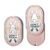 HIDEDC Desperate Rabbit Fidget Slider | Aluminum Alloy Version | Lightweight & Portable | EDC Metal Fidget Toys Adults ADHD Tools Executive Desk Toy for Keep Focus & Anxiety Relief (Rose Gold)