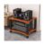 HIFI Stand with Shock-Absorbing Feet Wooden AV Rack for CD & Record Player 2-Tier Display Cabinet for Living Room Brown Audio Equipment Stand
