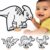 High-Contrast Black & White 3D Dinosaurs — Builds Baby Vision Books Can’t. Then Toddler Motor Skills for School. Re-Colorable Parasaurolophus, Pterodactyl, Spinosaurus, Velociraptor + 10 Crayons.