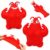 High-Elastic Stretchy Sand Squishy Toy Muscle Lobster,Squishies Fidget Sensory Sand Filled Decor for Adults,Funny Red Stretchable Weighted Stress Squeeze Toy,Party Favors (2PCS Lobster)