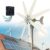 High Efficiency 10000W 8-Blade Hybrid Wind Turbine Generator Kit, 12V/24V/48V for Marine, RV, Residential Solar Wind Power Systems