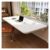 High Gloss Large Capacity Wall Mounted Desk with Brackets