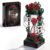 HIGH GODO Gothic Horror Skeleton Hourglass Building Set Home Office Decor, 376 PCS Gothic Romantic Hand Skeleton Skull Art Building Kit Halloween Christmas Valentine’s Day Gifts for Adults, Women