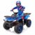Hikole 24V ATV 4 Wheeler for Kids 3-6,Electric Ride Quad,Power Wheels, Blue
