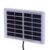 Hilitand 1.2W 6V Polycrystalline Silicon Solar Panel with Micro USB Port, for DIY Projects Small Battery Charging Home Lighting