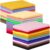 Hillsuren 36 Rolls Felt Fabric Sheet Bulk 8″x35″ 1.4mm Thick Soft Felt Sheet 36 Assorted Colors Craft Fabric for DIY Craft Sewing Squares Nonwoven Patchwork