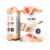 HIMI Twin Cup Gouache Set, 12 Lovely Portrait Colours, Peach Case, Painting, Art Set for Artists, Paint, Brush, Paints Supplies, Travel Artist Gift, Mini Art Paint Essentials