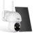 Hiseeu Solar Wireless Security Camera, 2.4G WiFi, Full HD Night Vision, Pan-Tilt Control, Smart Motion Detection, Two-Way Audio, IP66 Waterproof, 100% Wireless Camera Ideal for Home & Business
