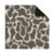 Hiseng Mahjong Mat for Table, Non-Slip Rubber Board Game Cover, Noise Reduction Silent Tabletop Pad for Tile Dominoes Poker, Washable Square Playmat (80x80cm,Leopard Print 10)