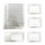 Hisxrcal Envelope Addressing Guide Stencils for Practicing Greeting
