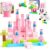 Hiwawind 78 PCS Magnetic Blocks, Creative Building Blocks for Toddlers, Birthday Gifts for Kids 3+ Years Old, STEM Montessori Sensory Toys for Boys & Girls Age 3-8