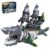 HJPLPXH Mechanical Shark Ship Building Blocks Set, The Ghost Sea Shark Pirate Ship Building Blocks Sets,Toys Gift for Kids Adult Collections Enthusiasts